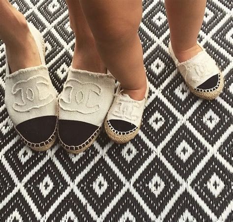chanel inspired espadrilles baby